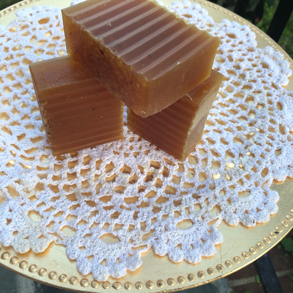 3/$25 Papaya Soap Organic Handmade with Love NO Lye!